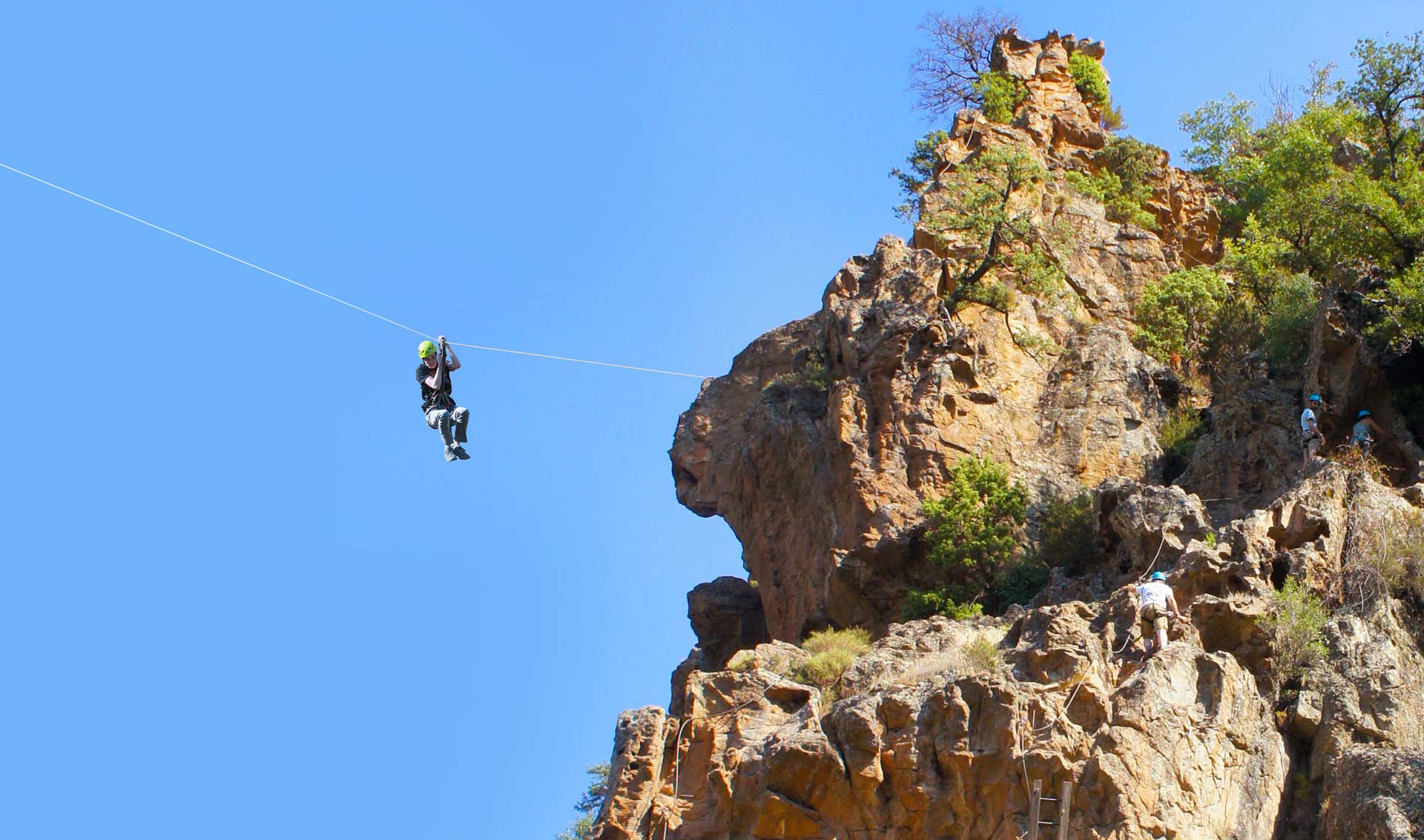 Parc aventure pour familles en Corse